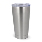Gobelet thermique à emporter en céramique avec détails argentés 500ml couleur argenté