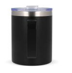 Tasse à emporter en céramique avec anse pour un transport facile 350ml couleur noir quatrière vue