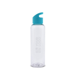 Gourde en RPET transparente avec poignée géométrique colorée 600ml vue principale