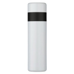 Thermos en acier inoxydable avec tasse et poignée comme bouchon 350ml couleur blanc quatrière vue