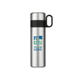 Thermos en acier inoxydable avec tasse et poignée comme bouchon 350ml vue principale