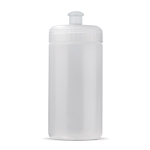 Bidon en plastique sans BPA et 100% anti-fuite 500ml couleur transparent