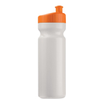 Gourde en plastique sans BPA et 100% anti-fuite 750ml couleur orange
