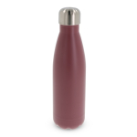 Gourde hermétique en acier inoxydable en couleurs pastel 500ml couleur bordeaux