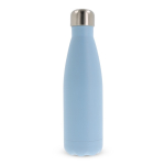 Gourde hermétique en acier inoxydable en couleurs pastel 500ml couleur bleu pastel deuxième vue