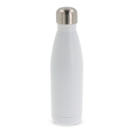 Gourde hermétique en acier inoxydable en plusieurs couleurs 500ml couleur blanc