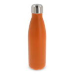Gourde hermétique en acier inoxydable en plusieurs couleurs 500ml couleur orange