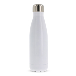 Gourde isotherme en acier inoxydable à double paroi en couleur 500 ml couleur blanc deuxième vue