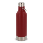 Gourde hermétique en acier inoxydable avec anse de transport 400ml couleur rouge