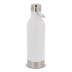 Gourde hermétique en acier inoxydable avec anse de transport 400ml couleur blanc