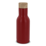 Gourde à double paroi en acier inoxydable avec infuseur à thé 340ml couleur bordeaux