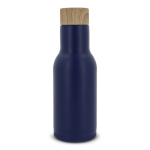 Gourde à double paroi en acier inoxydable avec infuseur à thé 340ml couleur bleu foncé