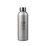 Gourde à double paroi en acier inoxydable avec finition mate 500ml vue principale