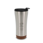 Gobelet à emporter à double paroi avec détail en liège à la base 480ml vue principale
