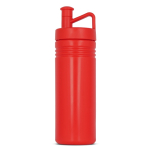 Gourde de sport avec design TopActive et bouchon ergonomique 500ml couleur rouge