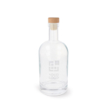 Gourde durable en verre avec couvercle FSC 1L vue principale