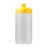 Bidon sportif en bioplastique sans BPA fabriqué en UE 500ml couleur jaune transparent