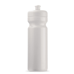 Bidon sportif en plastique organique fabriqué en UE 750ml couleur blanc