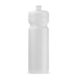 Bidon sportif en plastique organique fabriqué en UE 750ml couleur transparent