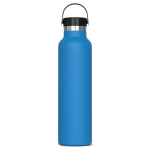 Gourde en  inox 100% anti-fuite avec anse de transport 650ml couleur bleu ciel