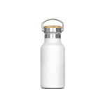 Gourde thermique avec revêtement et anse de transport 350ml couleur blanc