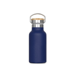 Gourde thermique avec revêtement et anse de transport 350ml couleur bleu foncé