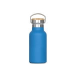 Gourde thermique avec revêtement et anse de transport 350ml couleur bleu ciel