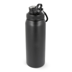 Gourde en acier inoxydable avec poignée ergonomique 800ml couleur noir