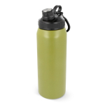 Gourde en acier inoxydable avec poignée ergonomique 800ml couleur vert olive
