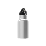 Gourde en acier inoxydable avec revêtement en poudre 350ml couleur argenté