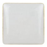 Pin carré en métal doré à personnaliser 15x15cm couleur doré deuxième vue