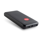 Powerbank en ABS recyclé avec plusieurs ports 10 000 mAh vue d'ambiance