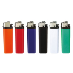 Briquet simple jetable à pierre en plusieurs couleurs vue détaillée 7