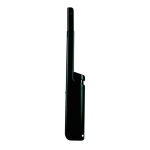 Briquet de cuisine électronique rechargeable avec bouton de sécurité couleur noir vue avec impression