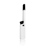 Briquet de cuisine électronique rechargeable avec bouton de sécurité couleur blanc