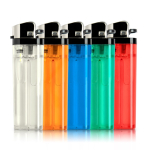 Briquet jetable à pierre classique avec assortiment de couleurs couleur multicolore