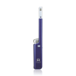 Briquet électronique rechargeable avec tête longue et bouton-poussoir vue plusieurs couleurs