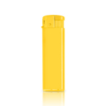 Briquet électronique rechargeable avec protection enfant couleur jaune