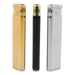 Briquet électronique rechargeable en couleurs métalliques