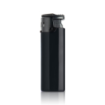 Briquet électronique avec flamme résistante au vent couleur noir vue 11
