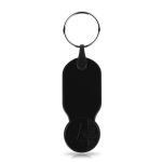 Porte-clés plastique avec jeton 1 euro et couverture personnalisable vue 11