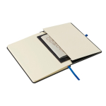 Carnet avec couverture en carton et ruban coloré A5 feuilles lisses