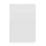 Carnet sérigraphié aux couleurs vives A5 avec pages lisses University couleur blanc