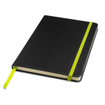 Carnet en cuir synthétique avec couverture A5 pages lisses couleur vert clair