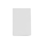 Carnet durable fabriqué en papier de pierre A5 pages lisses couleur blanc