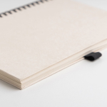 Bloc-notes fabriqué à partir de cartons de lait A5 pages lisses