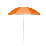 Parasol de plage en polyester 170T avec protection UV Ø180 couleur orange vue 2