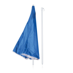 Parasol de plage en polyester 170T avec protection UV Ø180 couleur bleu roi Vue 1