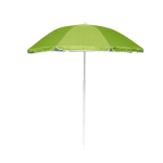 Parasol de plage en polyester 170T avec protection UV Ø180 couleur vert clair vue 2