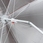 Parasol de plage en polyester 170T avec protection UV Ø180 Vue 1